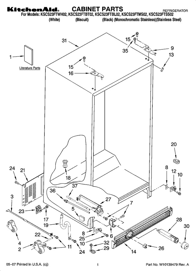 Diagram for KSCS23FTBL02
