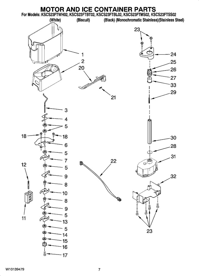 Diagram for KSCS23FTBL02