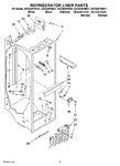 Diagram for 02 - Refrigerator Liner Parts
