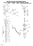 Diagram for 05 - Motor And Ice Container Parts