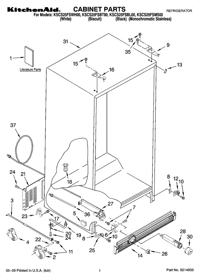 Diagram for KSCS25FSBT00