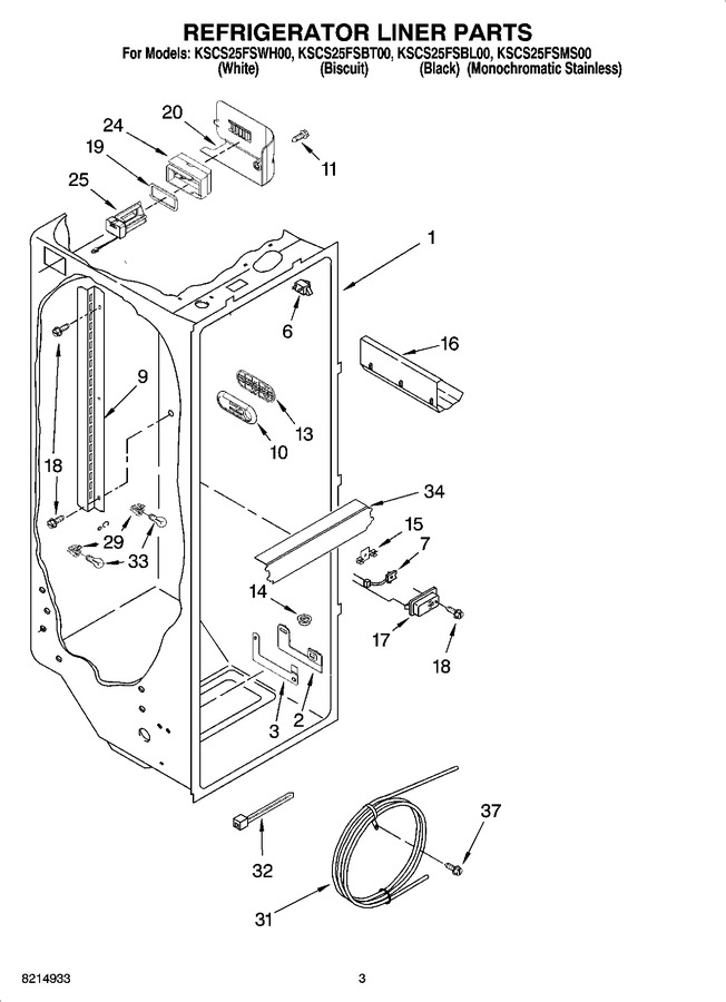 Diagram for KSCS25FSBT00