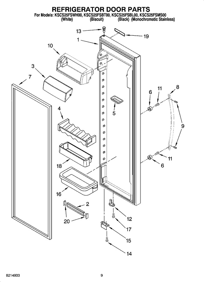 Diagram for KSCS25FSMS00