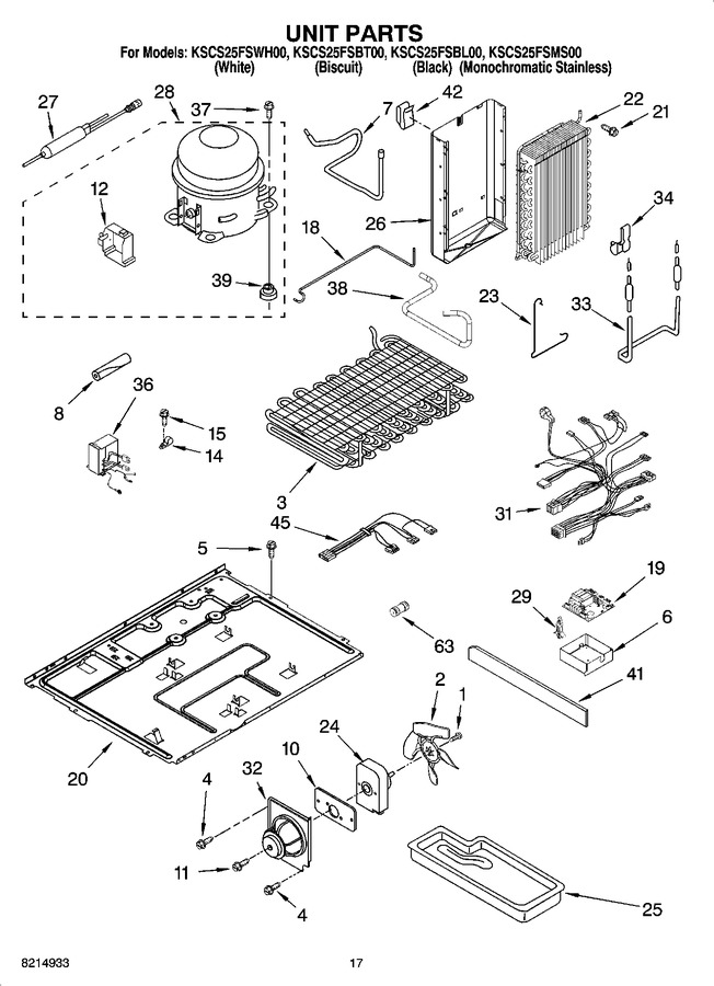 Diagram for KSCS25FSMS00