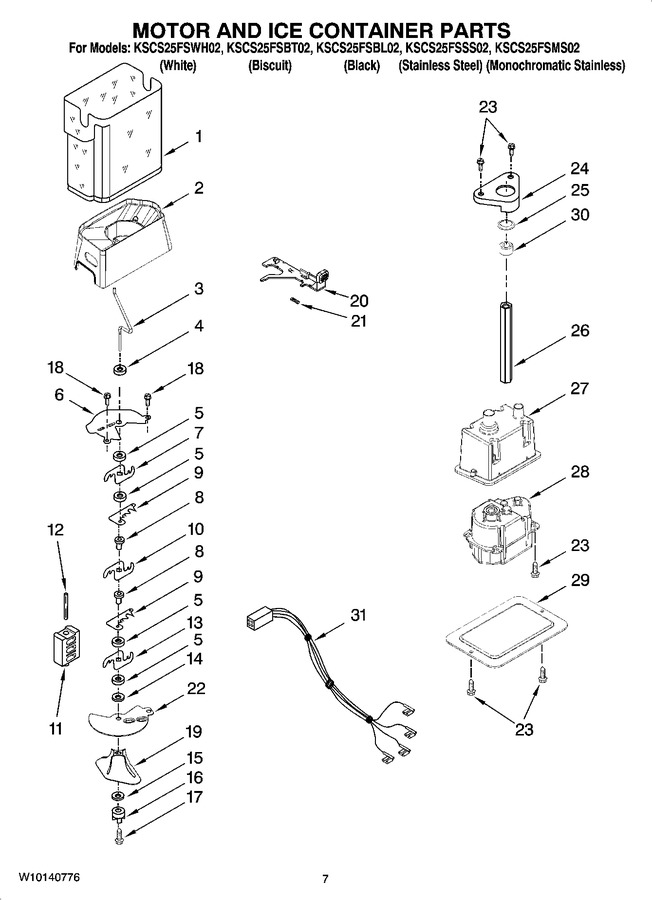 Diagram for KSCS25FSBL02