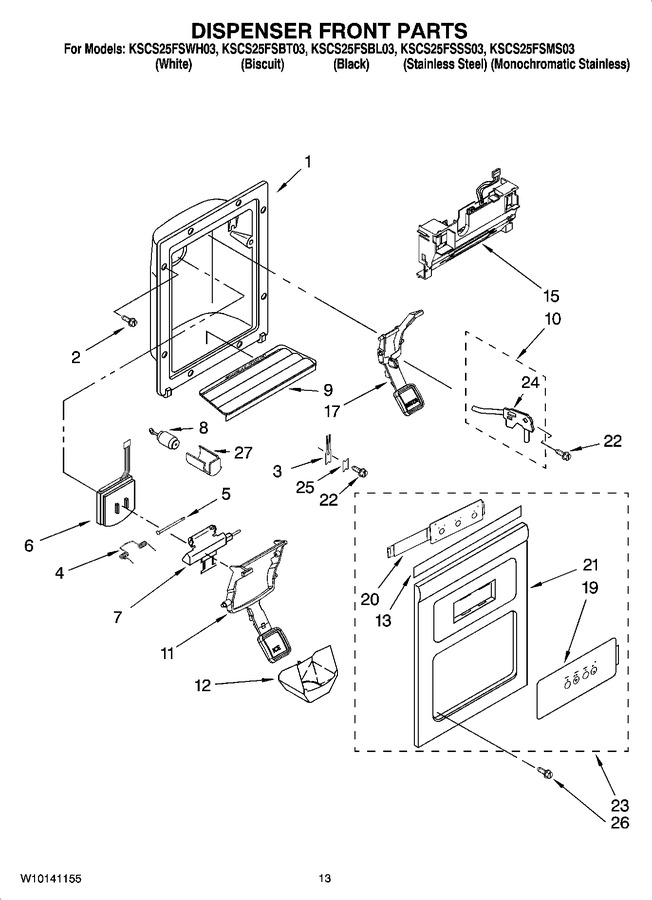 Diagram for KSCS25FSBL03