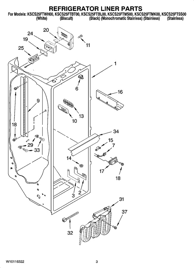 Diagram for KSCS25FTBT00