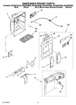 Diagram for 08 - Dispenser Front Parts