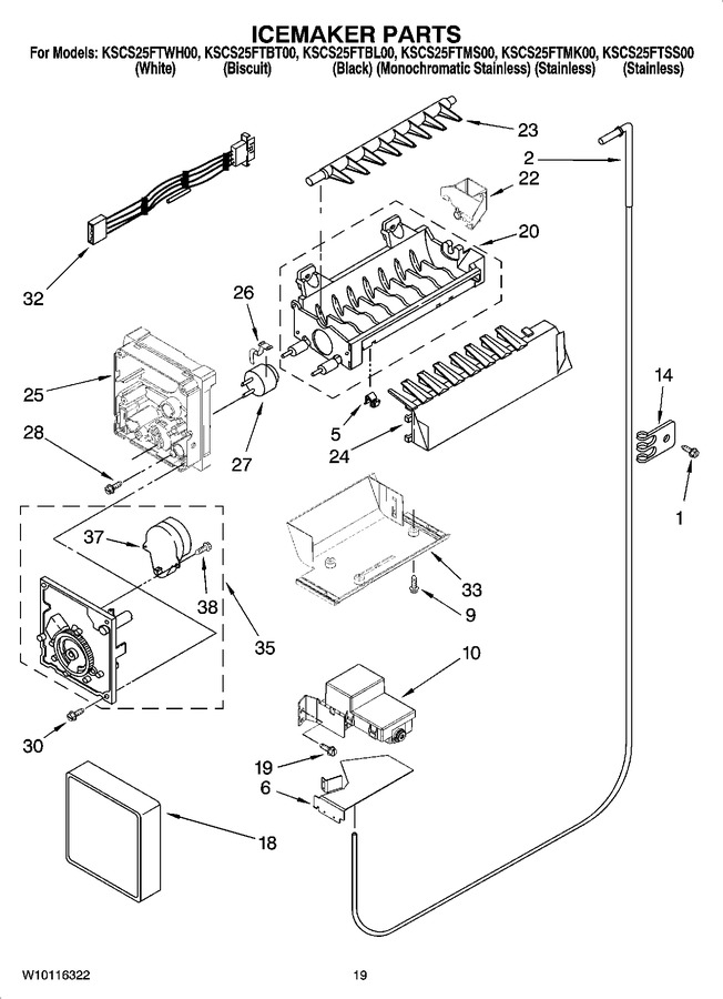 Diagram for KSCS25FTSS00