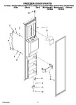 Diagram for 07 - Freezer Door Parts