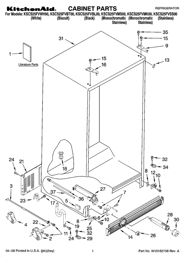 Diagram for KSCS25FVSS00