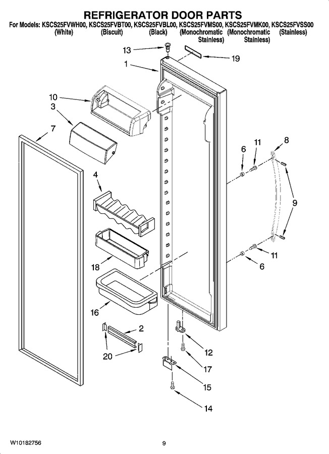 Diagram for KSCS25FVMK00