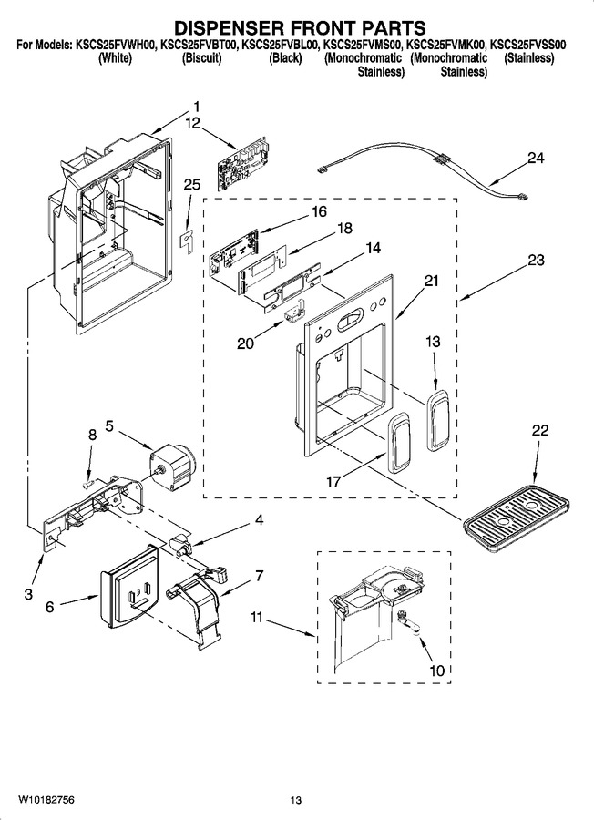 Diagram for KSCS25FVBT00