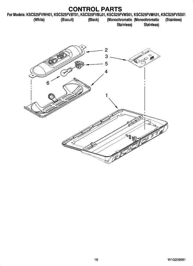 Diagram for KSCS25FVWH01