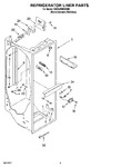 Diagram for 02 - Refrigerator Liner Parts