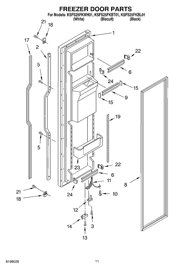Diagram for KSFS25FKBL01