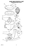 Diagram for 04 - Base And Pedestal Unit