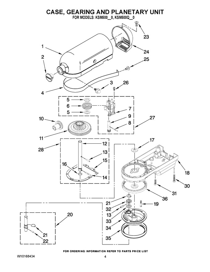 Diagram for KSM500ER0