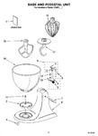 Diagram for 02 - Base And Pedestal Unit