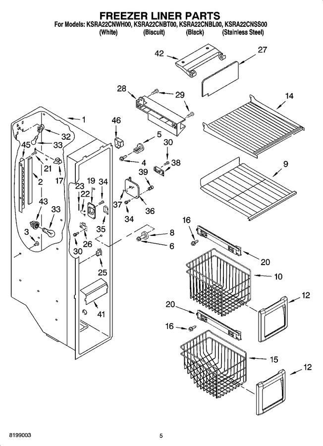 Diagram for KSRA22CNSS00