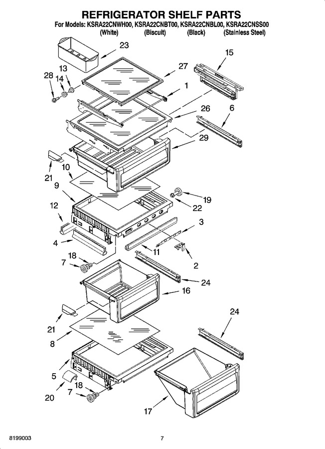 Diagram for KSRA22CNWH00