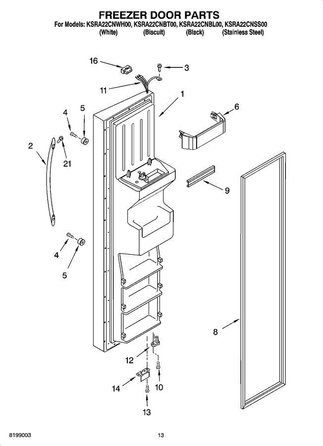 Diagram for KSRA22CNSS00