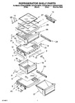 Diagram for 05 - Refrigerator Shelf Parts