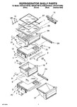 Diagram for 05 - Refrigerator Shelf Parts
