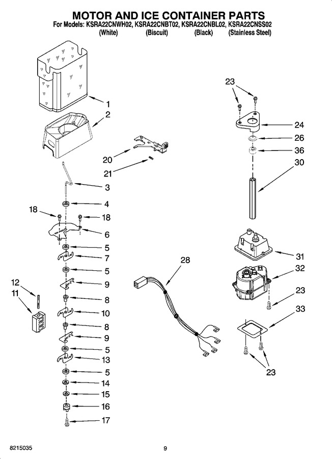 Diagram for KSRA22CNSS02