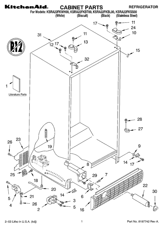 Diagram for KSRA22FKSS00