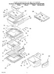 Diagram for 05 - Refrigerator Shelf Parts
