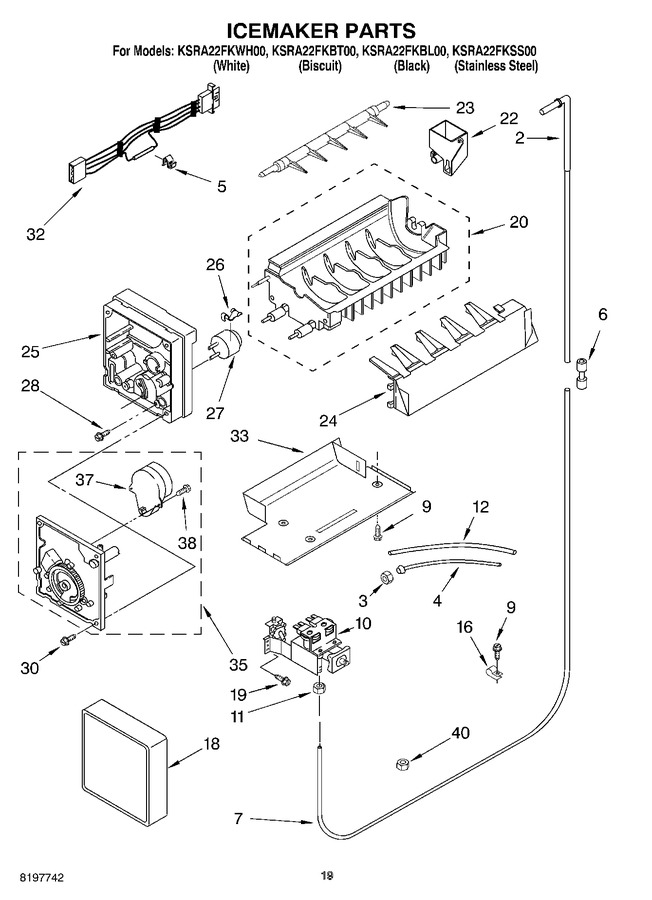 Diagram for KSRA22FKBL00