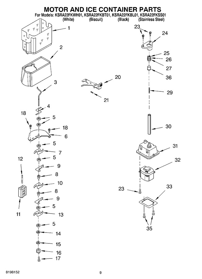 Diagram for KSRA22FKWH01