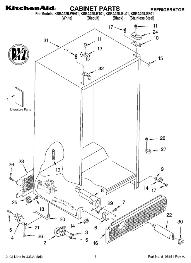 Diagram for KSRA22ILBL01