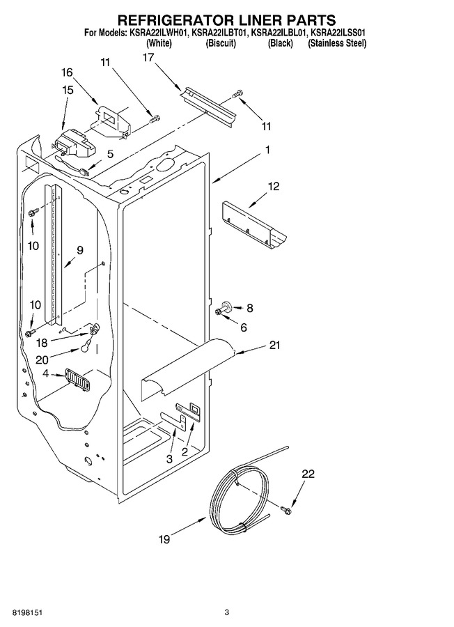 Diagram for KSRA22ILBL01