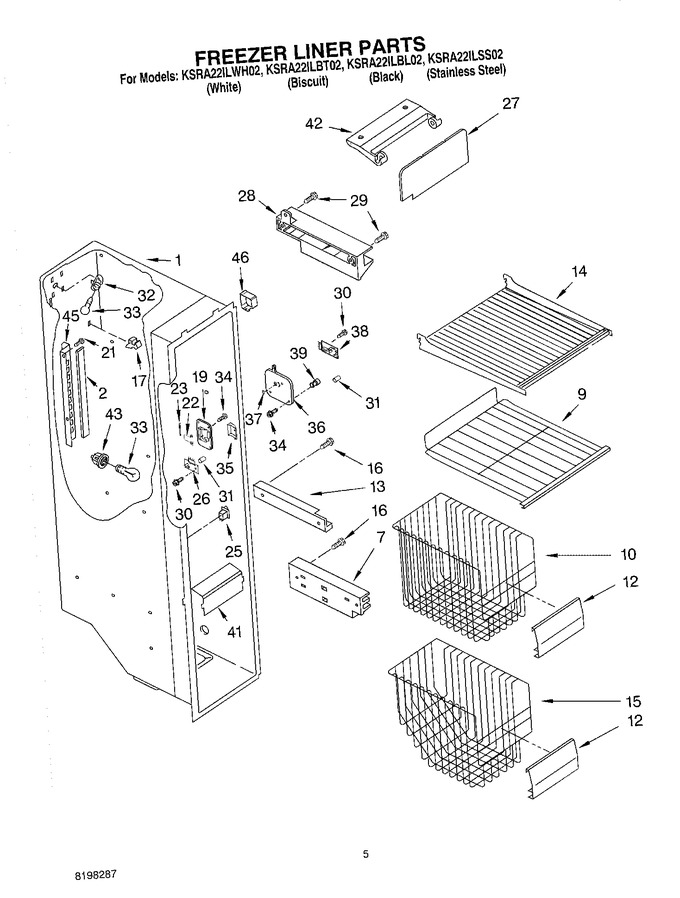 Diagram for KSRA22ILWH02