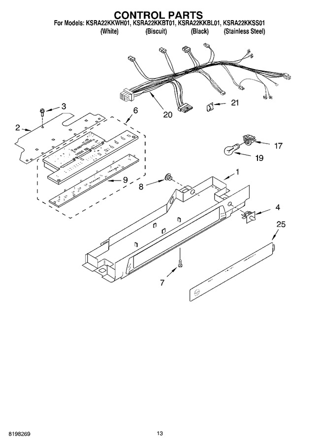 Diagram for KSRA22KKWH01