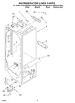 Diagram for 02 - Refrigerator Liner Parts