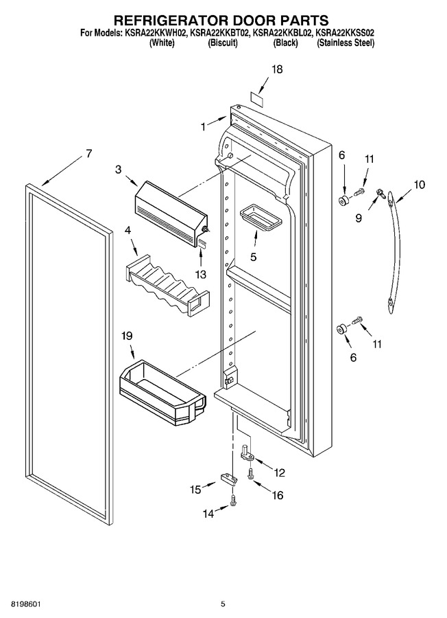 Diagram for KSRA22KKWH02