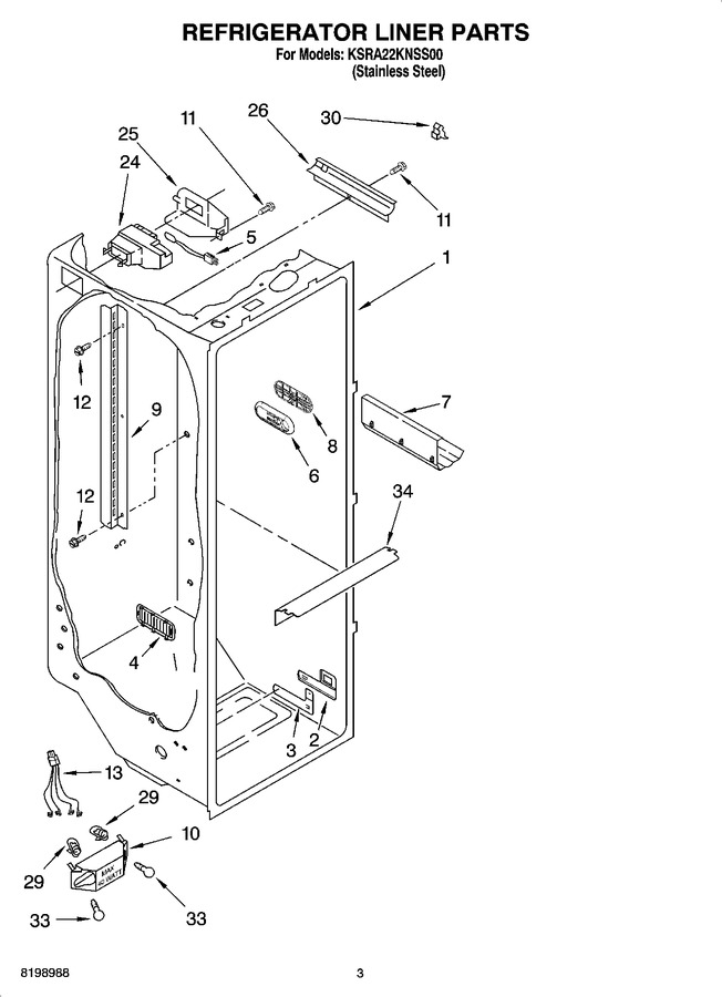 Diagram for KSRA22KNSS00