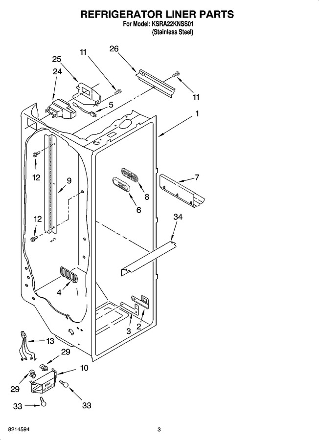 Diagram for KSRA22KNSS01