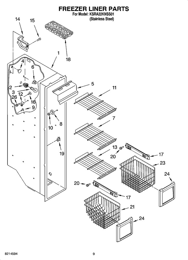 Diagram for KSRA22KNSS01