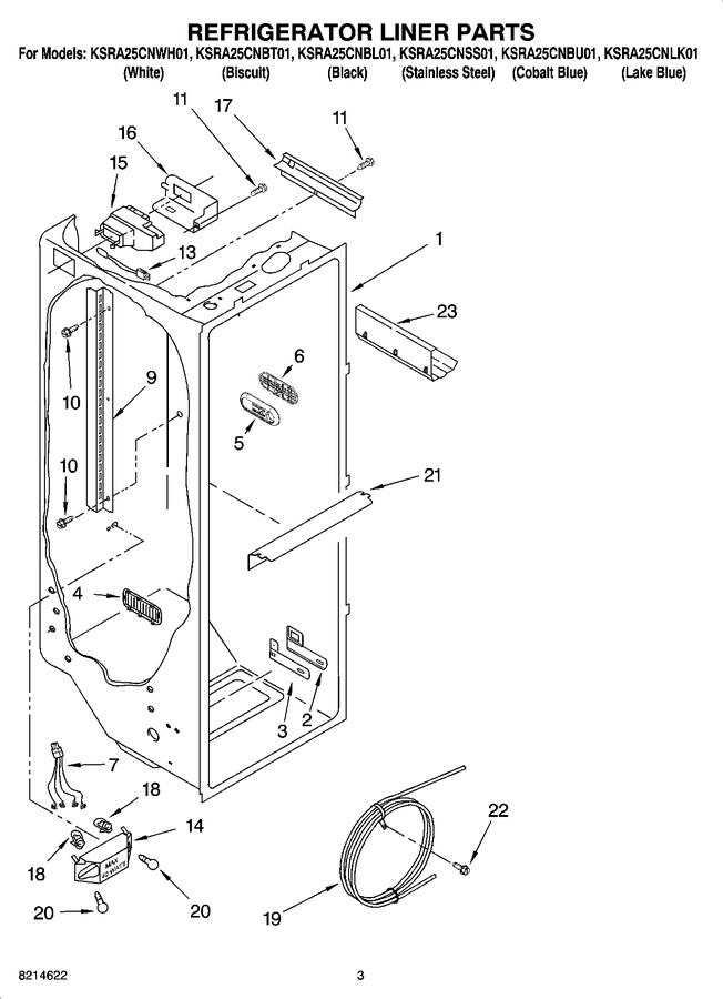 Diagram for KSRA25CNBL01