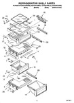 Diagram for 03 - Refrigerator Shelf Parts