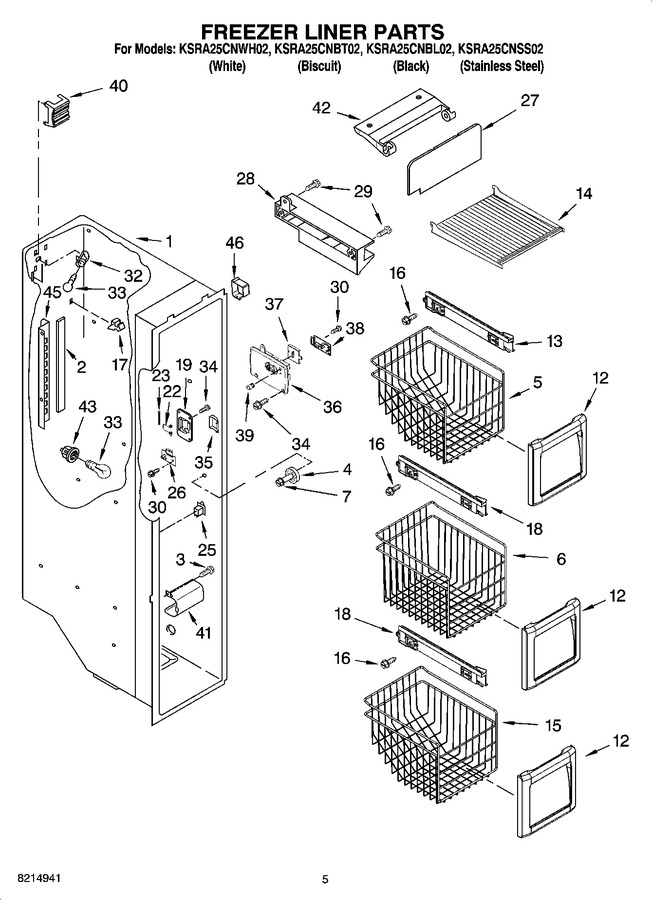 Diagram for KSRA25CNBL02