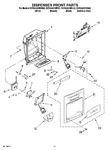Diagram for 08 - Dispenser Front Parts