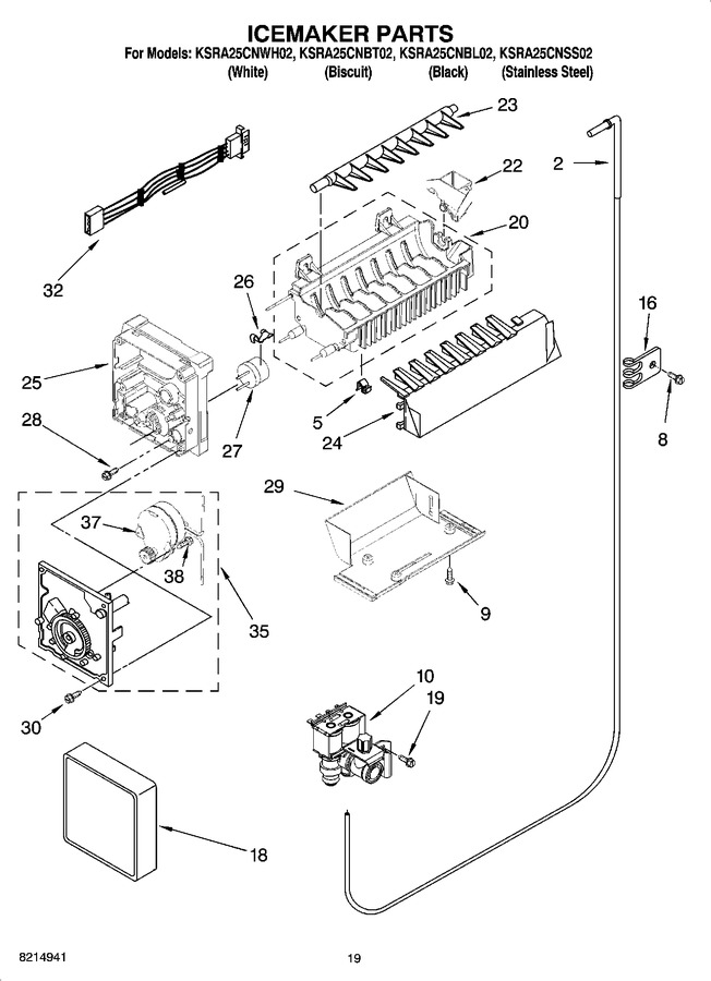 Diagram for KSRA25CNBL02