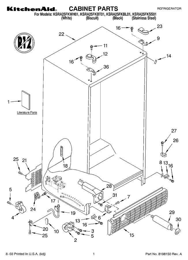Diagram for KSRA25FKBT01