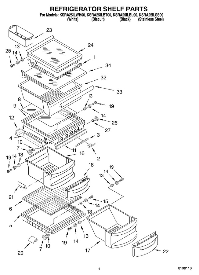 Diagram for KSRA25ILBL00