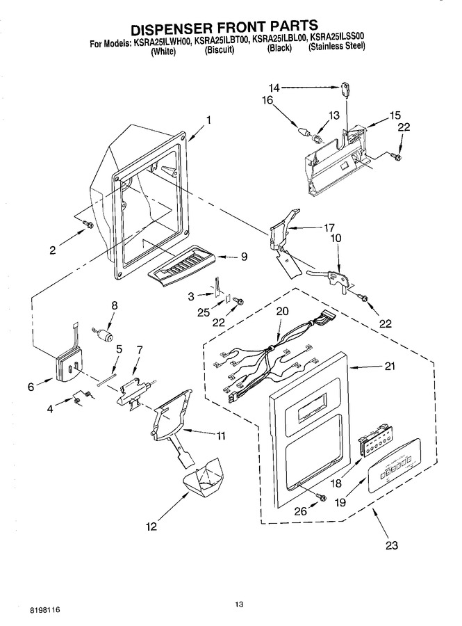 Diagram for KSRA25ILBL00